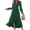 Swiss Dot Dark Green