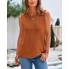 imageBTFBM Womens Sleeveless Sweater Vest 2025 Summer Crew Neck Ribbed Knit Lightweight Pullover Casual Loose Fit Tank TopsCaramel
