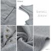 imageBTFBM Womens Summer Ribbed Tank Tops Crew Neck Button Down Slim Fit Basic Sleeveless Tunic Blouse Casual Henley ShirtsGrey