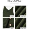 imageBTFBM Women Fall Knit Sweater Dress Set Bodycon Slit Midi Dresses Button Down Long Sleeve Cropped Cardigan 2 Piece SetsArmy Green
