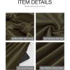 imageBTFBM Womens 2025 Summer Casual Sleeveless Midi Dress Patchwork Knit Tank Bubble Long Flowy Beach Maxi Sundress PocketsArmy Green