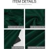 imageBTFBM Womens 2025 Summer Casual Sleeveless Midi Dress Patchwork Knit Tank Bubble Long Flowy Beach Maxi Sundress PocketsDark Green