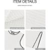 imageBTFBM Womens Knit Bodycon Midi Dress Casual Sleeveless See Through Cover Up Dresses Crew Neck Slit Tank Summer DressesWhite