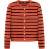 Striped Rust Red Black