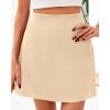 imageBTFBM Womens Satin Mini Skirt Silk 2025 Summer Short Skirt High Waisted ALine Trendy Club Party Going Out SkirtsApricot