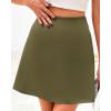 imageBTFBM Womens Satin Mini Skirt Silk 2025 Summer Short Skirt High Waisted ALine Trendy Club Party Going Out SkirtsLight Army Green
