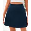 imageBTFBM Womens Satin Mini Skirt Silk 2025 Summer Short Skirt High Waisted ALine Trendy Club Party Going Out SkirtsNavy