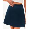 imageBTFBM Womens Satin Mini Skirt Silk 2025 Summer Short Skirt High Waisted ALine Trendy Club Party Going Out SkirtsNavy
