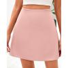 imageBTFBM Womens Satin Mini Skirt Silk 2025 Summer Short Skirt High Waisted ALine Trendy Club Party Going Out SkirtsPink