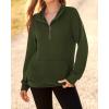 imageBTFBM Women Fashion Quilted Pattern Lightweight Zipper Long Sleeve Plain Casual Ladies Sweatshirts Pullovers Shirts TopsArmy Green
