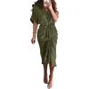 Short Sleeve Army Green