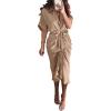 Short Sleeve Light Khaki