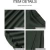 imageBTFBM Womens High Waist Satin Skirts Summer Spring Outfits 2025 Elegant Flowy ALine Party Cocktail Long Maxi SkirtDark Army Green