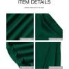 imageBTFBM Womens High Waist Satin Skirts Summer Spring Outfits 2025 Elegant Flowy ALine Party Cocktail Long Maxi SkirtDark Green