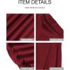 imageBTFBM Womens High Waist Satin Skirts Summer Spring Outfits 2025 Elegant Flowy ALine Party Cocktail Long Maxi SkirtWine Red