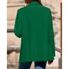 imageBTFBM Blazers for Women 2025 Fall Business Casual Clothes Open Front Oversized Winter Coats Work Office Suit JacketsGreen
