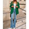 imageBTFBM Blazers for Women 2025 Fall Business Casual Clothes Open Front Oversized Winter Coats Work Office Suit JacketsGreen