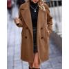 imageBTFBM Women 2025 Winter Faux Fur Coats Lapel Long Sleeve Fuzzy Fleece Outerwear Button Down Sherpa Jackets Fall OutfitsGolden Camel