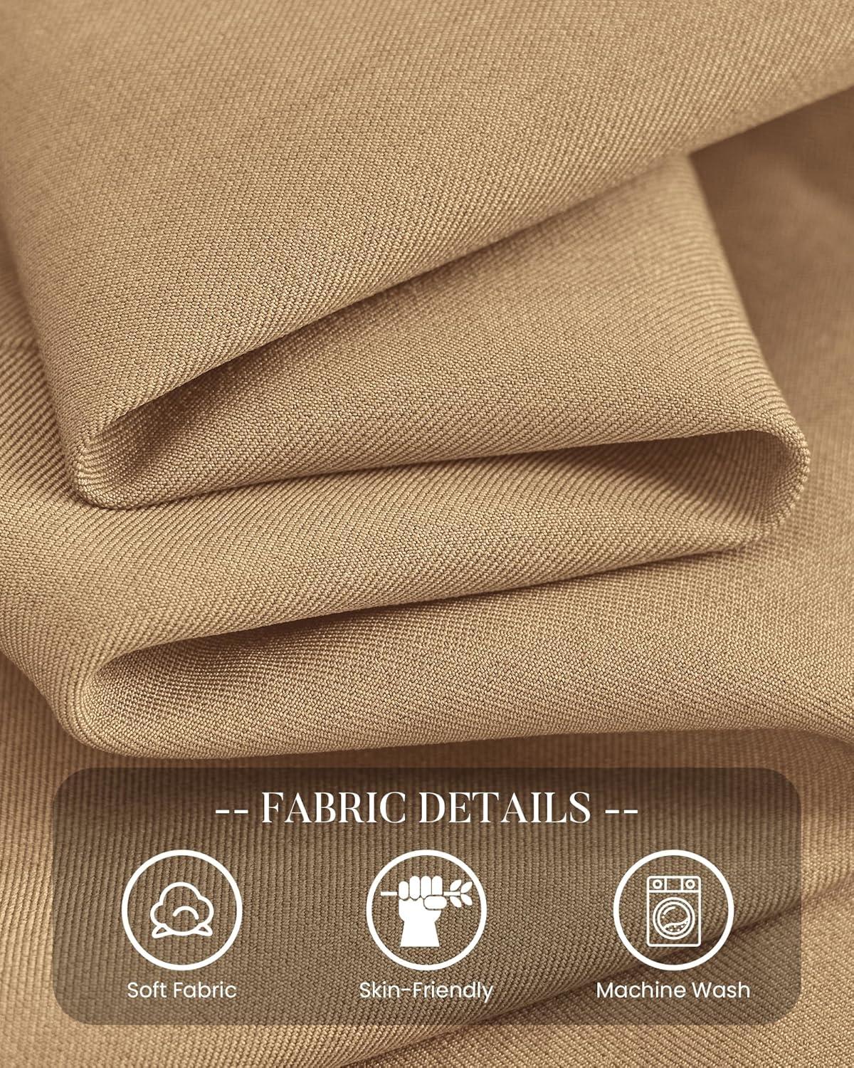 imageBTFBM Blazers for Women Business Casual 2025 Fall Clothes Lapel Open Front Long Sleeve Work Office Suit Jackets BlazerKhaki