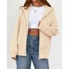 imageBTFBM Hoodies for Women Zip Up jacket Drawstring Fall Fashion 2025 Trendy Long Sleeve Sweatshirt Winter Clothing OutfitsBeige
