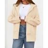imageBTFBM Hoodies for Women Zip Up jacket Drawstring Fall Fashion 2025 Trendy Long Sleeve Sweatshirt Winter Clothing OutfitsBeige