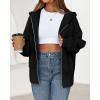 imageBTFBM Hoodies for Women Zip Up jacket Drawstring Fall Fashion 2025 Trendy Long Sleeve Sweatshirt Winter Clothing OutfitsBlack