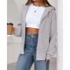 imageBTFBM Hoodies for Women Zip Up jacket Drawstring Fall Fashion 2025 Trendy Long Sleeve Sweatshirt Winter Clothing OutfitsGrey