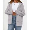 imageBTFBM Hoodies for Women Zip Up jacket Drawstring Fall Fashion 2025 Trendy Long Sleeve Sweatshirt Winter Clothing OutfitsGrey