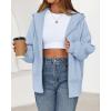 imageBTFBM Hoodies for Women Zip Up jacket Drawstring Fall Fashion 2025 Trendy Long Sleeve Sweatshirt Winter Clothing OutfitsLight Blue