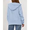 imageBTFBM Hoodies for Women Zip Up jacket Drawstring Fall Fashion 2025 Trendy Long Sleeve Sweatshirt Winter Clothing OutfitsLight Blue