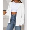imageBTFBM Hoodies for Women Zip Up jacket Drawstring Fall Fashion 2025 Trendy Long Sleeve Sweatshirt Winter Clothing OutfitsWhite