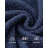 imageBTFBM Long Cardigans for Women Trendy Fall 2025 Open Front Long Sleeve Oversized Sweaters Casual Knit Winter CoatsNavy Blue