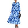Floral Light Blue Blue Floral Light Blue Blue