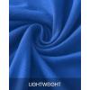 imageBTFBM Womens Casual Jumpsuits Dressy 2025 Summer One Piece Outfits Crew Neck Sleeveless Knit Wide Leg Pants Romper BeachBlue