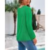 imageBTFBM Sweaters for Women 2025 Early Fall Fashion Crewneck Long Sleeve Ribbed Knit Oversized Pullover Casual Loose TopsGreen