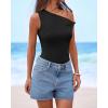 imageBTFBM Off The Shoulder Tops for Women 2026 Cute Summer Casual Sleeveless Slim Fit y2k Spring Outfits Going Out Tank TopBlack