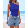 imageBTFBM Off The Shoulder Tops for Women 2026 Cute Summer Casual Sleeveless Slim Fit y2k Spring Outfits Going Out Tank TopRoyal Blue
