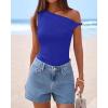 imageBTFBM Off The Shoulder Tops for Women 2026 Cute Summer Casual Sleeveless Slim Fit y2k Spring Outfits Going Out Tank TopRoyal Blue